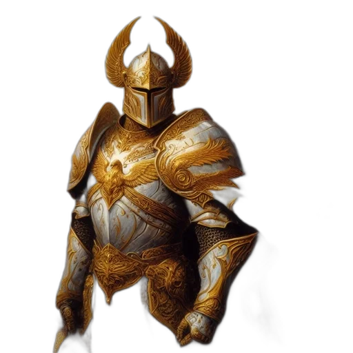 mask, dragon, weapon, sword, concept art, fantasy art, 3d render, comic book art transparent PNG cut-out