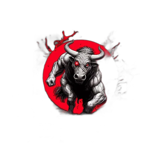 dragon, animal, concept art, fantasy art, comic book art, pixel art, bull, eye transparent PNG cut-out