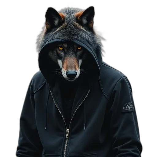 jacket, animal, mask, creature transparent PNG cut-out