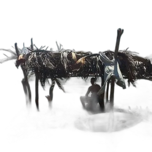 animal, creature, robot, weapon, 3d render, concept art, photorealistic, fantasy art transparent PNG cut-out