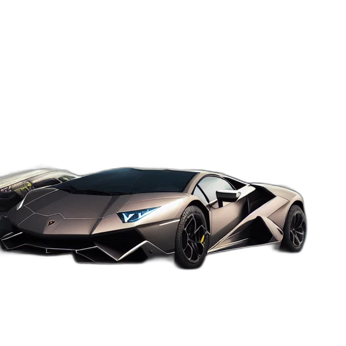 car, 3d render, photorealistic, concept art transparent PNG cut-out