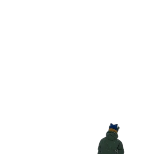 hat, robot, creature, jacket, pixel art, 3d render, concept art, comic book art transparent PNG cut-out