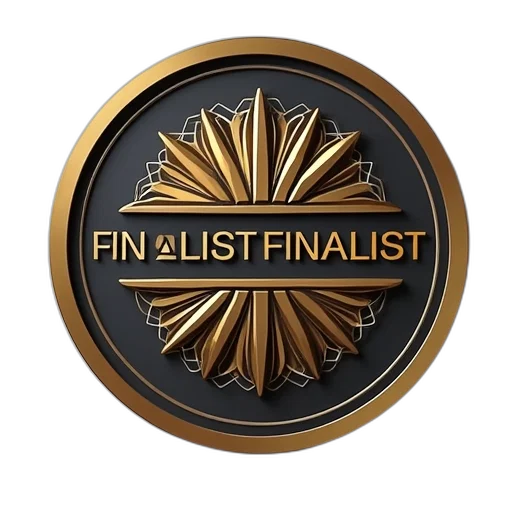finalist, badge, modern, law transparent PNG cut-out