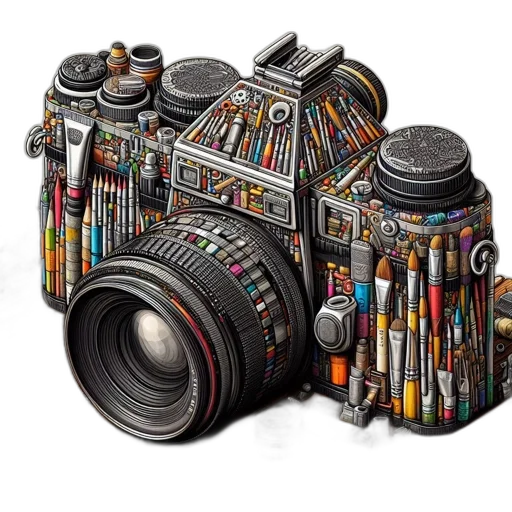 weapon, jewelry, robot, staff, photorealistic, 3d render, watercolor, pixel art transparent PNG cut-out