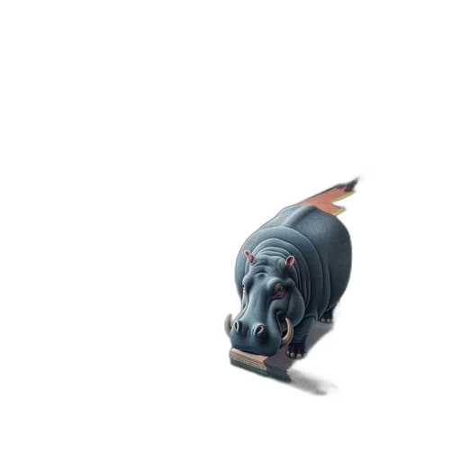 animal, creature, mask, robot, 3d render, concept art, photorealistic, pixel art transparent PNG cut-out