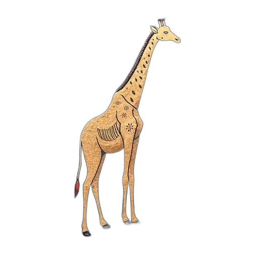 animal, creature, staff, jewelry, 3d render, concept art, cartoon, watercolor transparent PNG cut-out