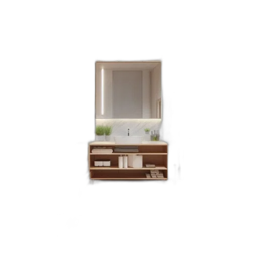 furniture, 3d render, photorealistic, concept art, earth tones, monochrome, pastel, spacious transparent PNG cut-out