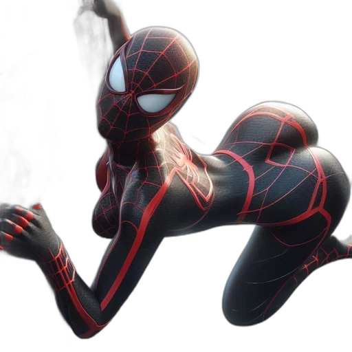 mask, concept art, comic book art, 3d render, fantasy art, fire, woman, dressed transparent PNG cut-out