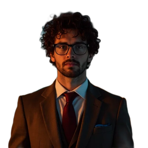 staff, face, jacket, robot, photorealistic, concept art, comic book art, pixel art transparent PNG cut-out