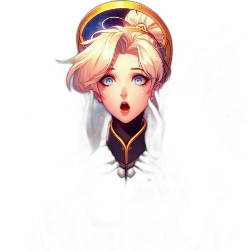 crown, staff, face, weapon, pixel art, fantasy art, anime, concept art transparent PNG cut-out
