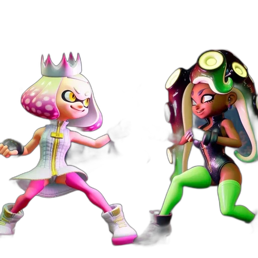concept art, 3d render, pixel art, vaporwave, neon, pastel, pearl, marina transparent PNG cut-out
