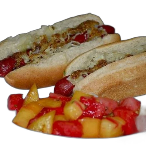 food, crown, photorealistic, 3d render, plate, two, hot, dogs transparent PNG cut-out