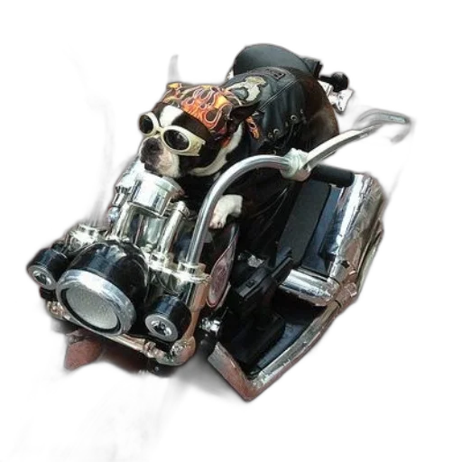 car, robot, mask, weapon, 3d render, photorealistic, concept art, cyberpunk transparent PNG cut-out