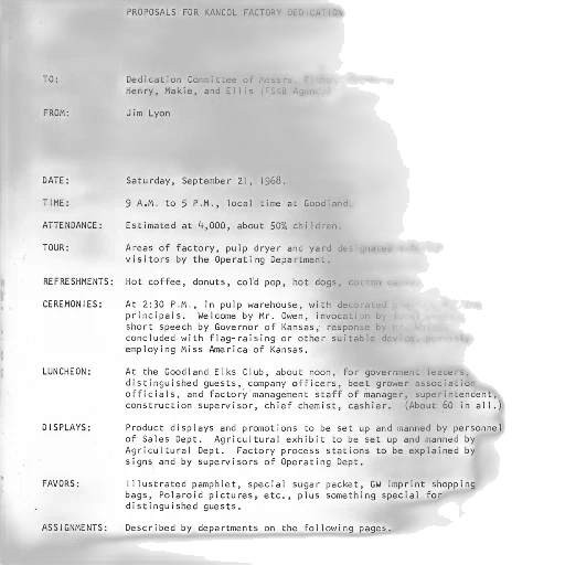 proposals, kancol, factory, dedication, including, committee, members, date transparent PNG cut-out