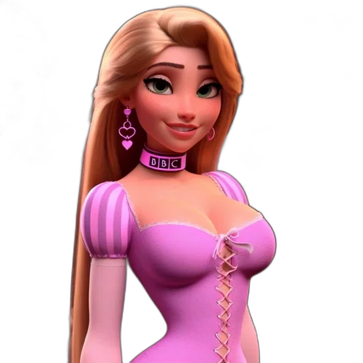 dress, jewelry, 3d render, cartoon, concept art, fantasy art, three, animated transparent PNG cut-out