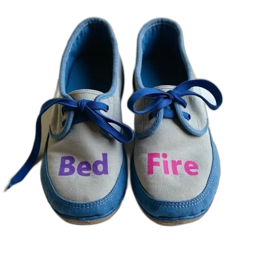shoes, 3d render, photorealistic, fire, pair, worn-out, grey, slippers transparent PNG cut-out