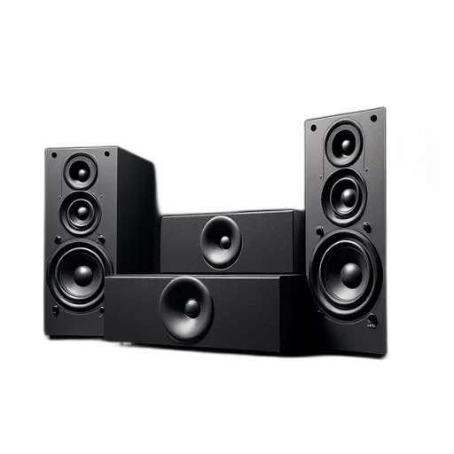 samsung, home, theater, system, full, view, surround, speakers transparent PNG cut-out