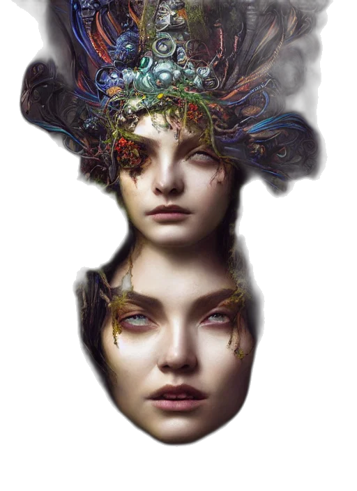 crown, mask, face, hat transparent PNG cut-out