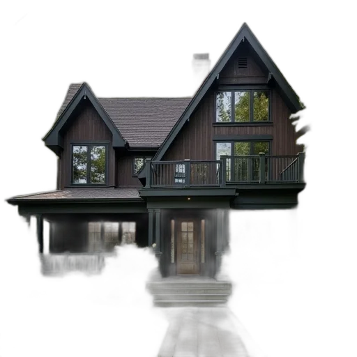 building, furniture, 3d render, photorealistic, concept art, pixel art, fog, rain transparent PNG cut-out