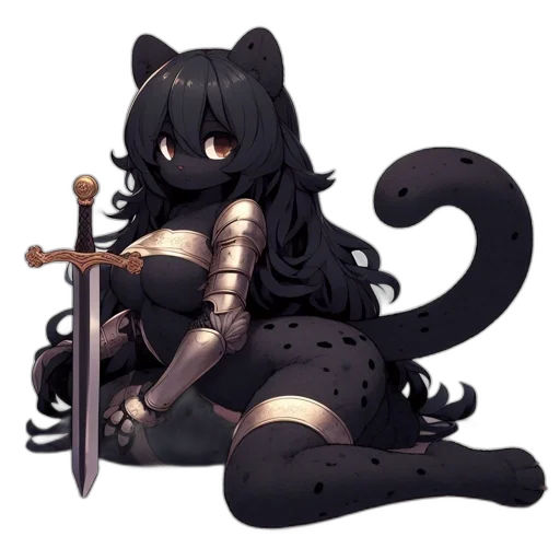 staff, weapon, animal, sword, fantasy art, pixel art, concept art, anime transparent PNG cut-out
