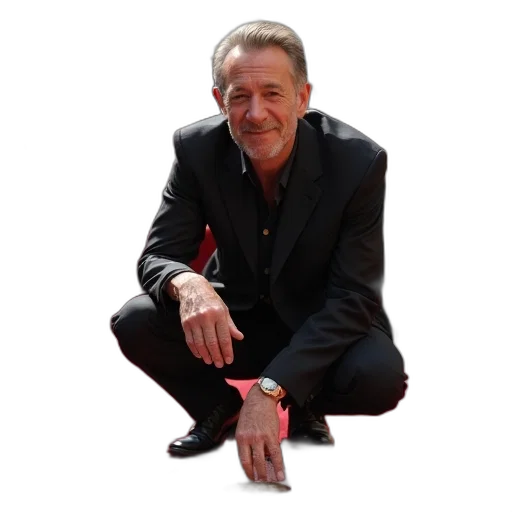 jacket, staff, animal, neil transparent PNG cut-out