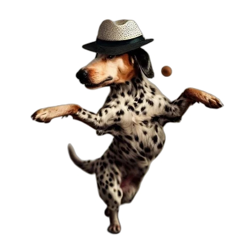 hat, animal, staff, creature, 3d render, photorealistic, concept art, pixel art transparent PNG cut-out