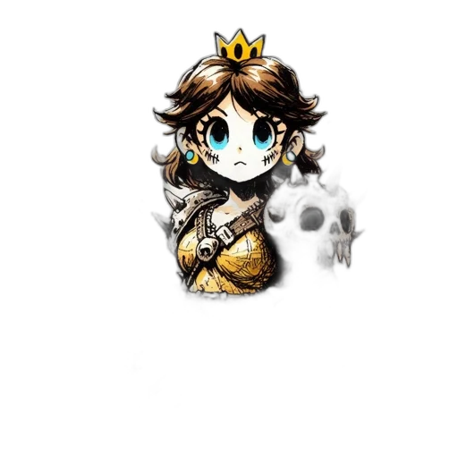 crown, staff, weapon, jewelry, pixel art, fantasy art, concept art, anime transparent PNG cut-out