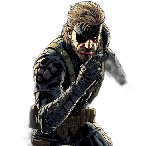 weapon, comic book art, concept art, pixel art, photorealistic, collage, features, main transparent PNG cut-out