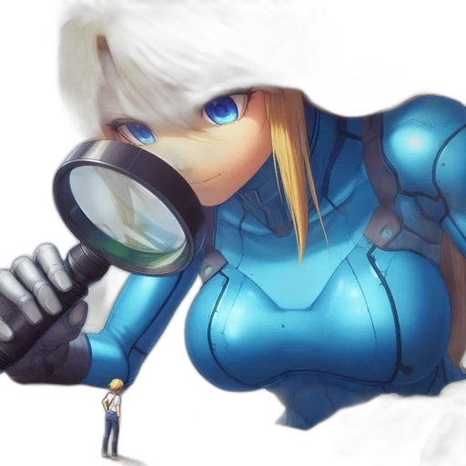 robot, weapon, face, staff, concept art, anime, pixel art, fantasy art transparent PNG cut-out