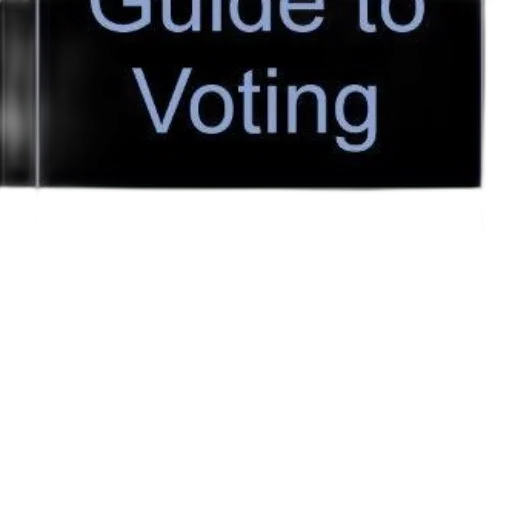 book, cover, titled, guide, voting, joyce, stephens, featuring transparent PNG cut-out