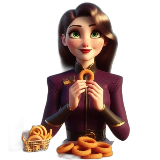 food, jewelry, staff, robot, 3d render, concept art, cartoon, photorealistic transparent PNG cut-out