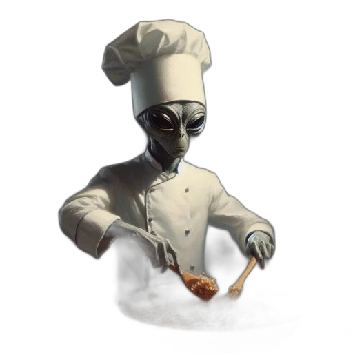 staff, food, robot, mask, concept art, 3d render, pixel art, photorealistic transparent PNG cut-out