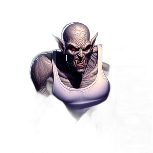 mask, face, staff, creature, concept art, fantasy art, comic book art, 3d render transparent PNG cut-out