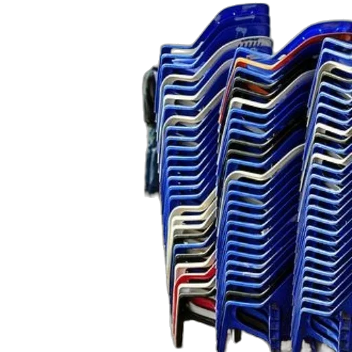 furniture, shoes, jewelry, hair, 3d render, stacked, blue, chairs transparent PNG cut-out