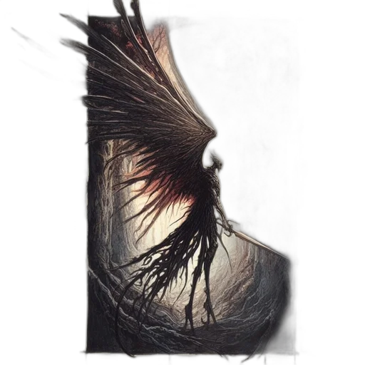 hair, mask, face, crown, photorealistic, concept art, fantasy art, 3d render transparent PNG cut-out