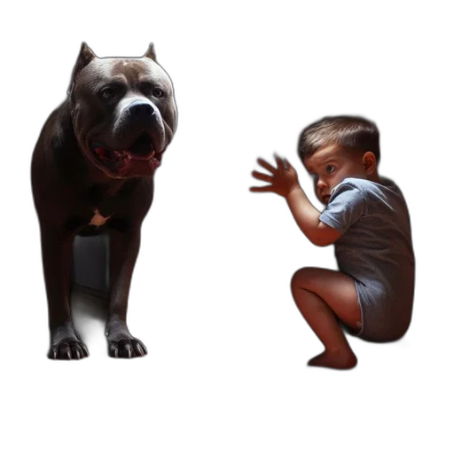 animal, creature, face, concept art, 3d render, photorealistic, young, child transparent PNG cut-out