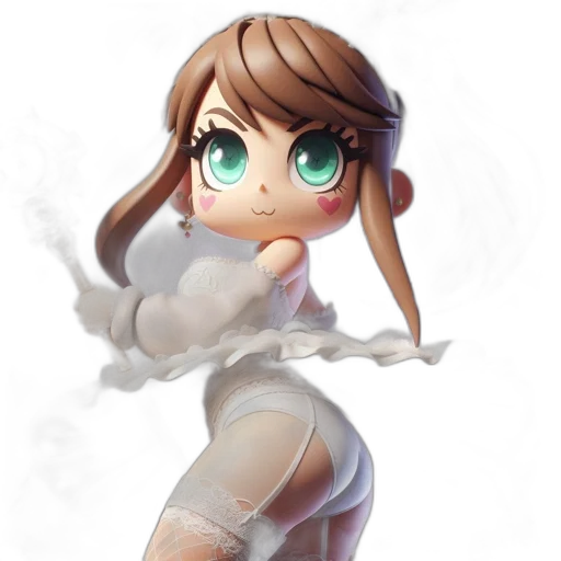 dress, staff, robot, weapon, concept art, anime, pixel art, fantasy art transparent PNG cut-out