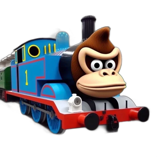 animal, creature, car, 3d render, concept art, photorealistic, cartoon, train transparent PNG cut-out