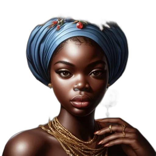 crown, jewelry, face, hat, fantasy art, photorealistic, concept art, comic book art transparent PNG cut-out