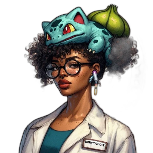 staff, hat, crown, creature, concept art, comic book art, fantasy art, cartoon transparent PNG cut-out