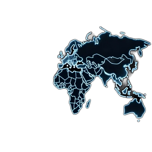 blue, black, screen, shows transparent PNG cut-out