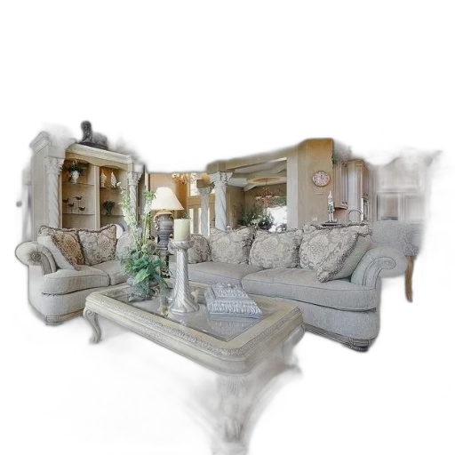 furniture, 3d render, photorealistic, concept art, watercolor, earth tones, monochrome, pastel transparent PNG cut-out