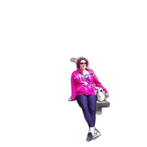 jacket, shoes, staff, robot transparent PNG cut-out