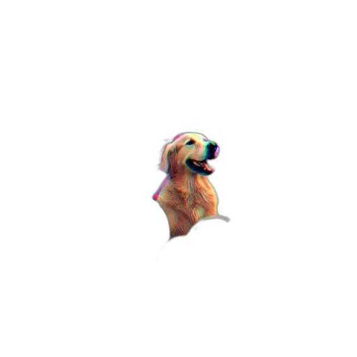 animal, creature, hat, mask, pixel art, 3d render, vaporwave, concept art transparent PNG cut-out