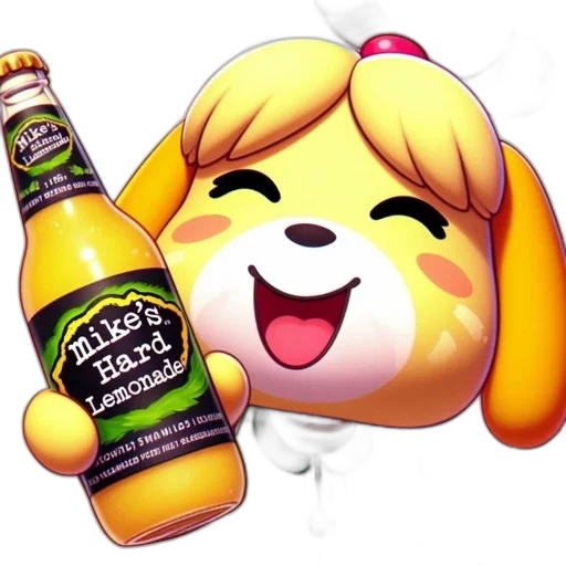 bottle, food, anime, 3d render, photorealistic, pixel art, animated, creature transparent PNG cut-out