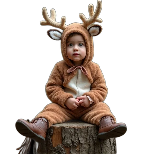animal, creature, tree, photorealistic transparent PNG cut-out