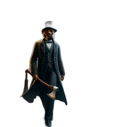 staff, hat, weapon, sword, concept art, 3d render, pixel art, photorealistic transparent PNG cut-out
