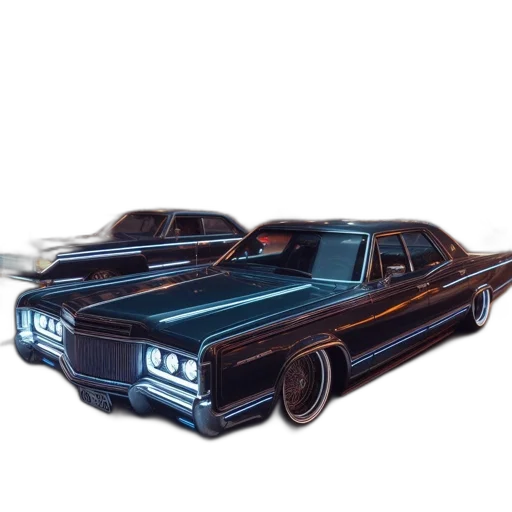 car, concept art, photorealistic, 3d render, comic book art, vintage, 1960s, 70s transparent PNG cut-out