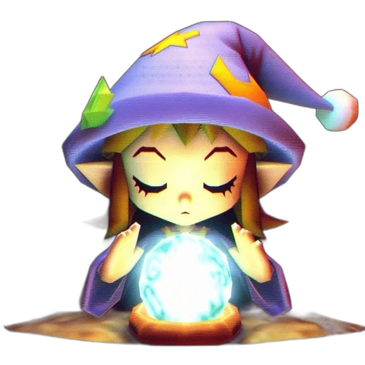 staff, hat, jewelry, fantasy art, pixel art, concept art, 3d render, animated transparent PNG cut-out