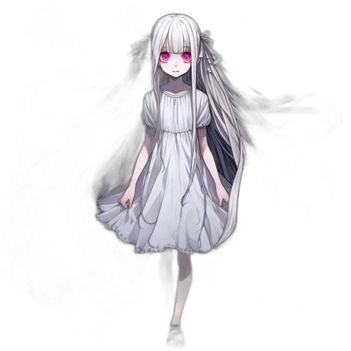 dress, creature, staff, mask, concept art, pixel art, anime, fantasy art transparent PNG cut-out